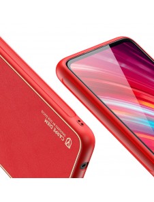 Rött och mycket snyggt fodral Xiaomi Redmi Note 8 Pro.