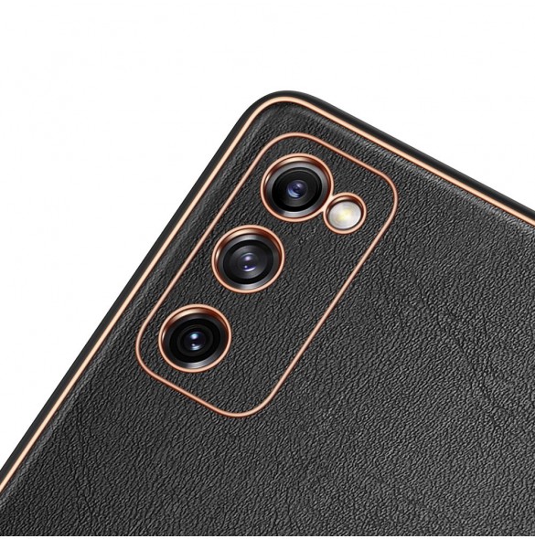 Samsung Galaxy S20 FE 5G skyddas av detta fantastiska skal.