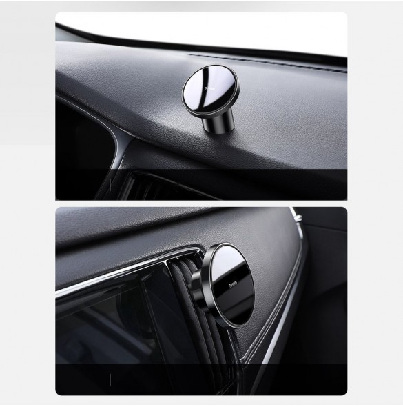 Baseus Radar magnetic car mount holder for dashboard / air vent - Svart (SULD-01)