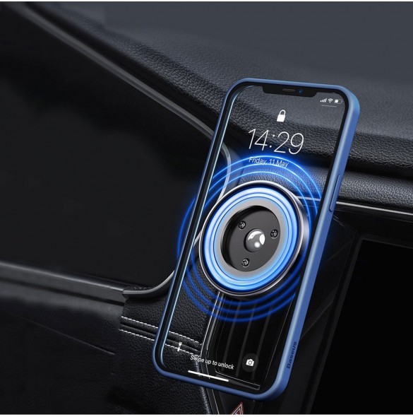 Baseus Radar magnetic car mount holder for dashboard / air vent - Svart (SULD-01)