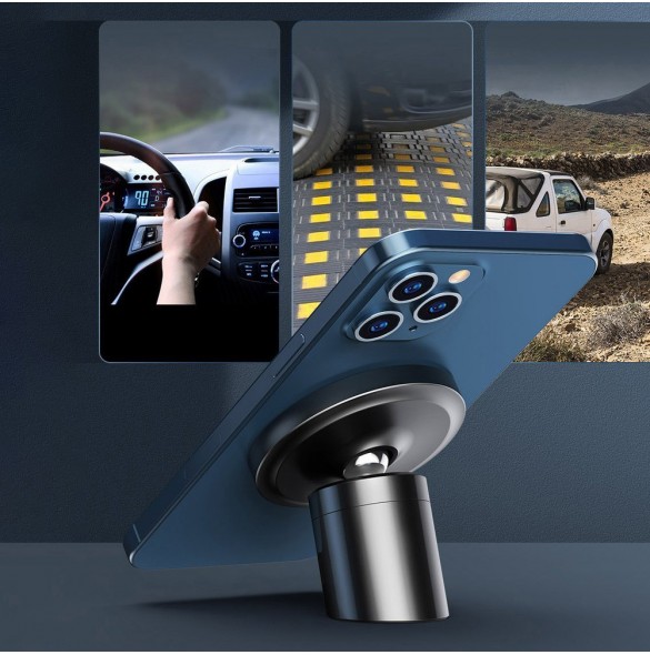 Baseus Radar magnetic car mount holder for dashboard / air vent - Svart (SULD-01)