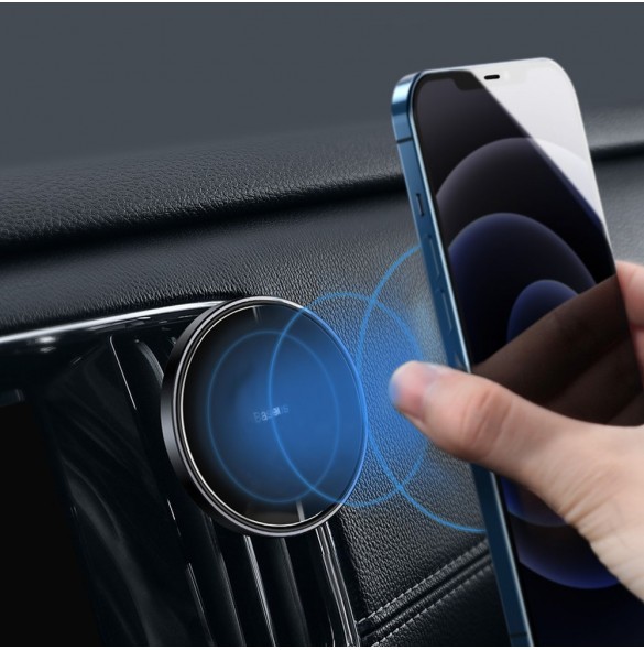 Baseus Radar magnetic car mount holder for dashboard / air vent - Svart (SULD-01)