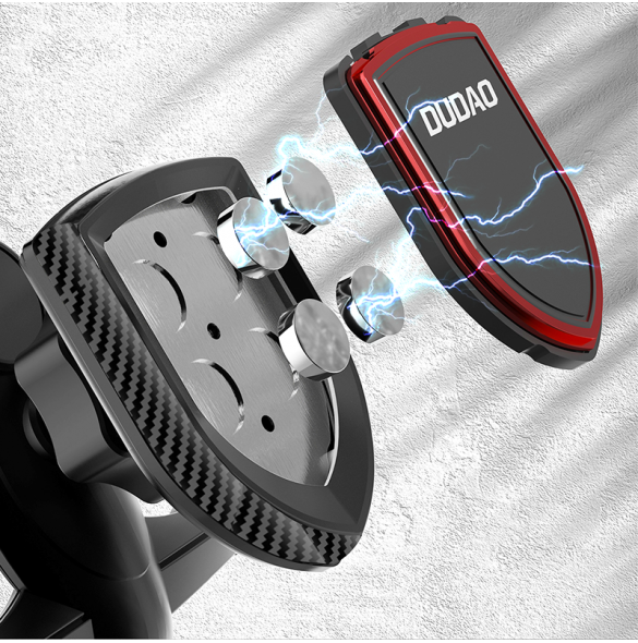 Dudao Universal Air Vent Magnetic Car Mount Holder - Svart (F6Pro)