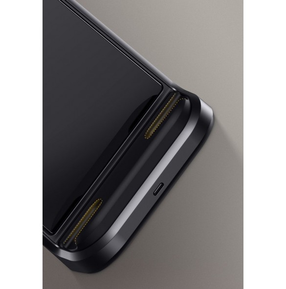 Baseus Energy Storage Backseat Holder Wireless Qi 15 W Charger - Svart (WXHZ-01)