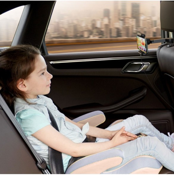 Baseus Energy Storage Backseat Holder Wireless Qi 15 W Charger - Svart (WXHZ-01)