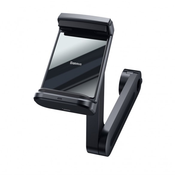 Baseus Energy Storage Backseat Holder Wireless Qi 15 W Charger - Svart (WXHZ-01)
