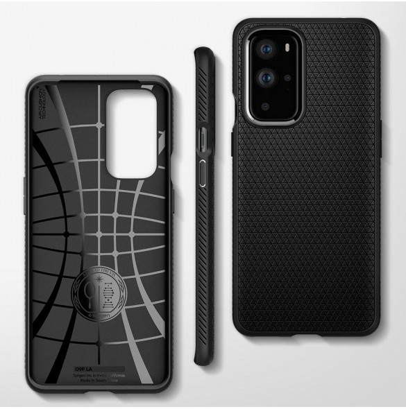 Spigen Liquid Air Oneplus 9 Pro - Matte Svart