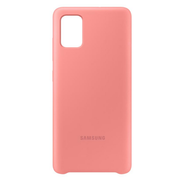 Samsung Galaxy A51 och väldigt snyggt skydd från Samsung.