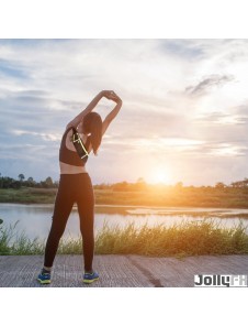 Den kan användas för daglig löpning, fitness, cykling, yoga, utflykt, bergsklättring, resor och shopping.