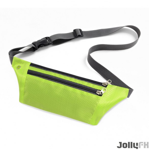 JollyFX Ultimate Running Belt med hörlursuttag - Grön