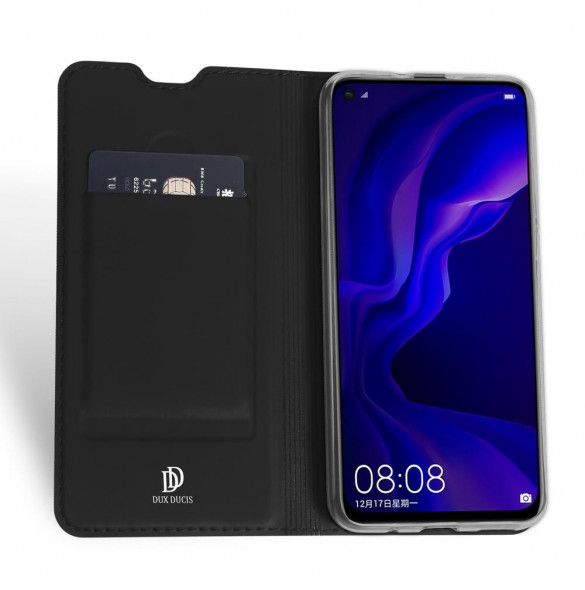 Svart och väldigt snyggt skydd för Huawei Nova 4.