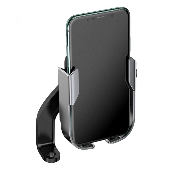 klämmorna på smarttelefonen i hållaren är gjorda av aluminium;
