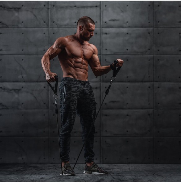 Perfekt för toning av armar, axlar, bröst, glutes, ben etc.