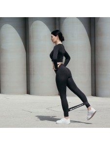 Träningsband med hög elastisk motståndsslinga för Yoga Pilates kroppsbyggande styrketräning.