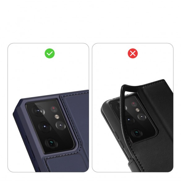Din telefon skyddas av detta skydd från Dux Ducis.