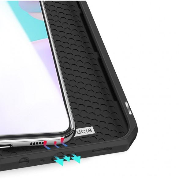 Svart och mycket snyggt skal Samsung Galaxy A52 5G / A52 4G.
