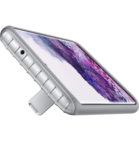 Samsung Stående Skal till Galaxy S20 - Silver EF-RG980CSE