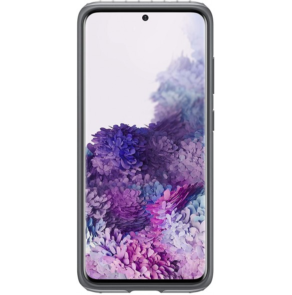 Samsung Stående Skal till Galaxy S20 - Silver EF-RG980CSE
