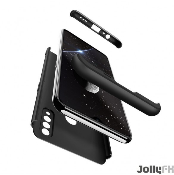 Svart och mycket elegant omslag Oppo A31.