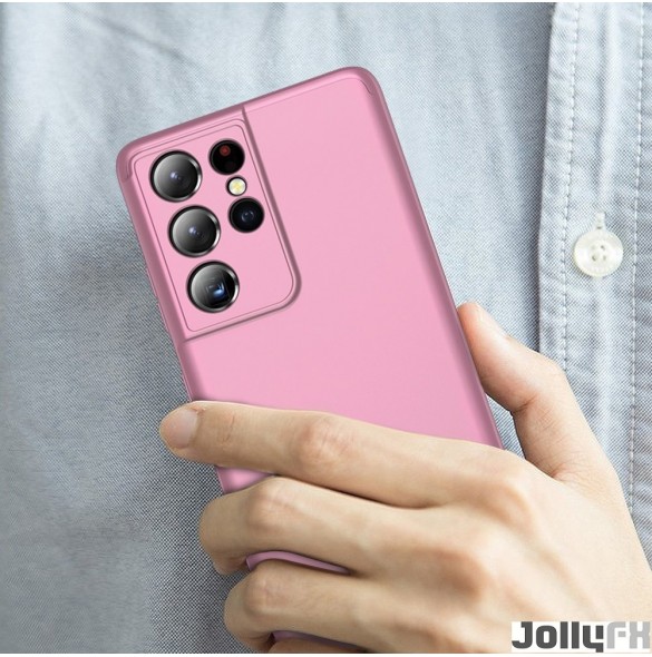 Med detta omslag kommer du att vara lugn för Samsung Galaxy S21 Ultra 5G och väldigt snyggt skydd från JollyFX.