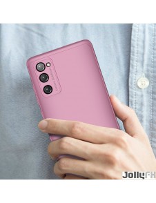 Rosa och väldigt snyggt skal Samsung Galaxy S20 FE 5G.