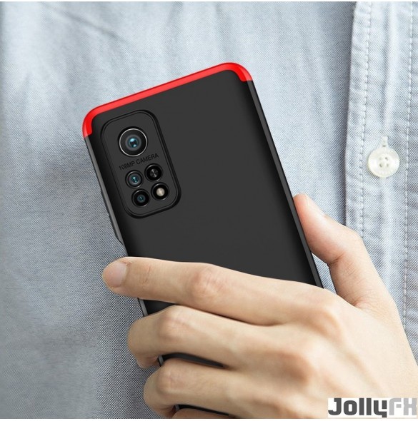Svartrött och mycket snyggt fodral Xiaomi Mi 10T Pro / Xiaomi Mi 10T.