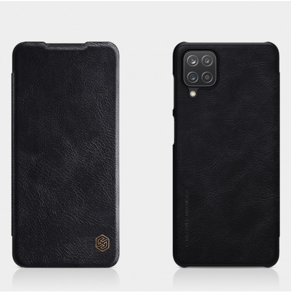 Svart och mycket snyggt skal Samsung Galaxy A12.