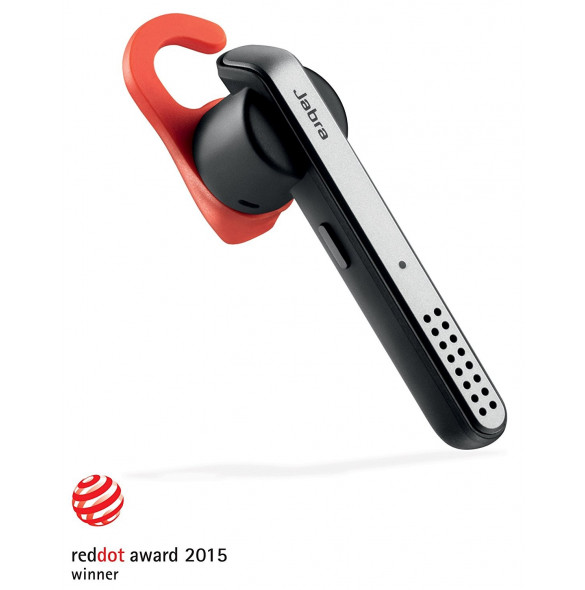 Jabra Stealth Wireless Stereo Bluetooth Headset - Svart / Orange