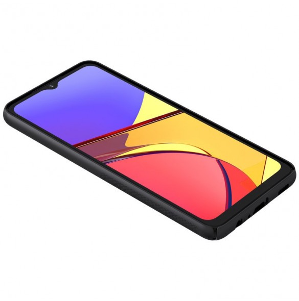 Samsung Galaxy A12 skyddas av detta fantastiska skal.