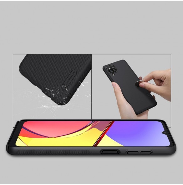 Ett elegant skal till Samsung Galaxy A12 och väldigt snyggt skydd från Nillkin.