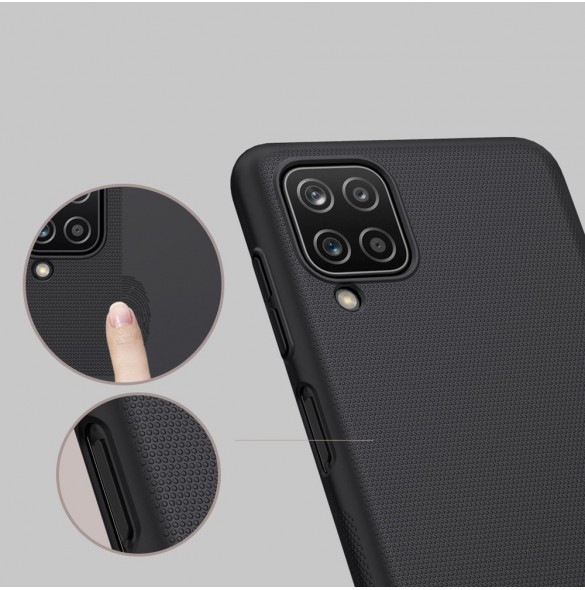 Ett snyggt skal till Samsung Galaxy A12 i kvalitativt material.