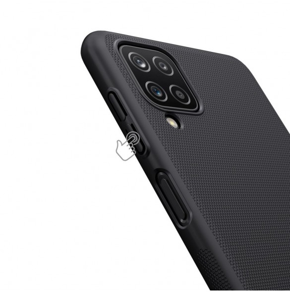 Med det här skalet blir du lugn för Samsung Galaxy A12 och väldigt snyggt skydd från Nillkin.
