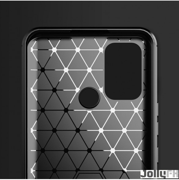 Svart och mycket elegant omslag Oppo A53.
