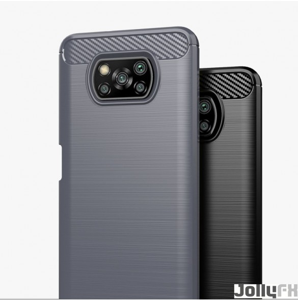 Blå och mycket elegant omslag Xiaomi Poco X3 NFC / Poco X3 Pro.