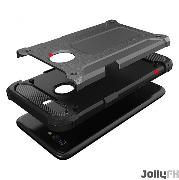 Med detta omslag blir du lugn för Oppo A12 / A5s / A7 och väldigt snyggt skydd från JollyFX.