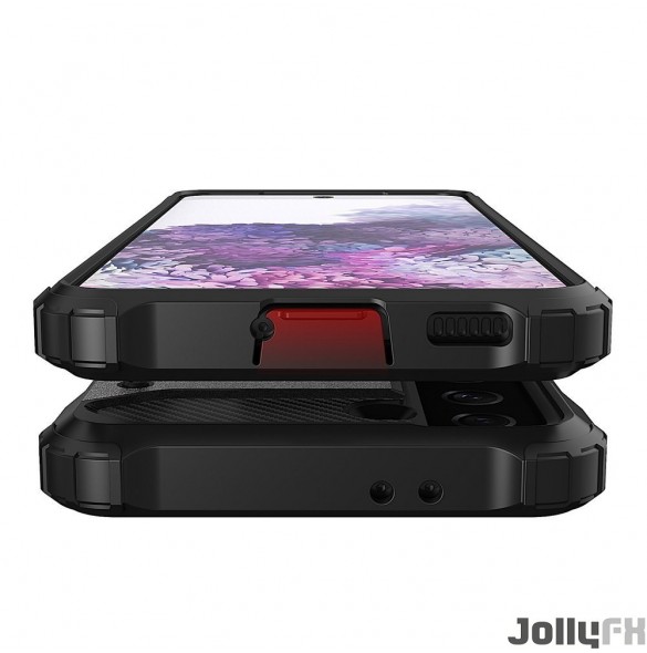Din telefon skyddas av detta skydd från JollyFX.