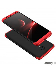 Svart-rött och väldigt snyggt skydd till Xiaomi Redmi 5 Plus / Redmi Note 5 (single camera).