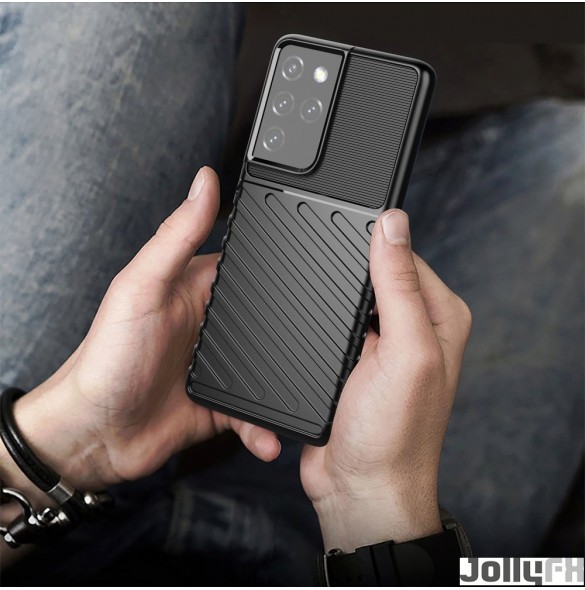 Vackert och pålitligt skyddsfodral för Samsung Galaxy S21 Ultra 5G.