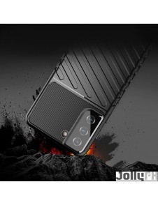 Samsung Galaxy S21 5G skyddas av detta fantastiska skal.