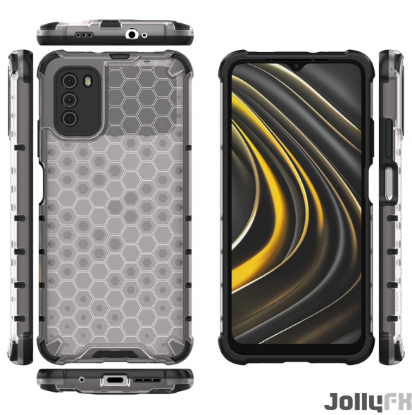 Ett elegant skal för Xiaomi Poco M3 / Xiaomi Redmi 9T och väldigt snyggt skydd från JollyFX.