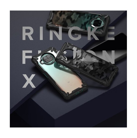 Din telefon skyddas av det här skyddet från Ringke.