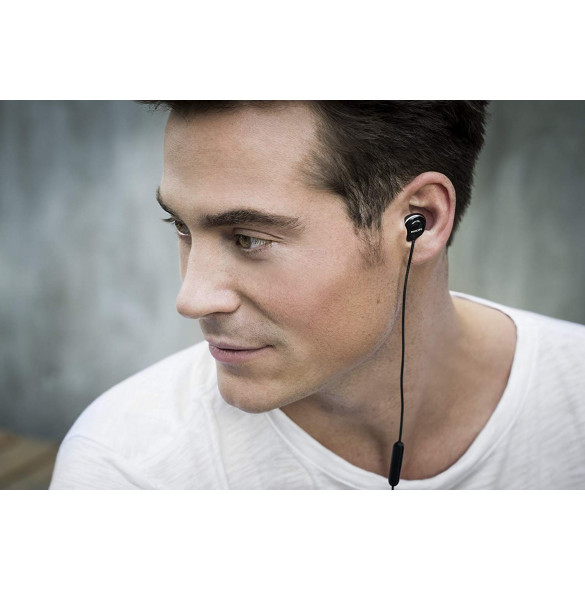 Philips SHE4205BK/00 Flite Hyprlite In-Ear Headphone with Mic - Svart