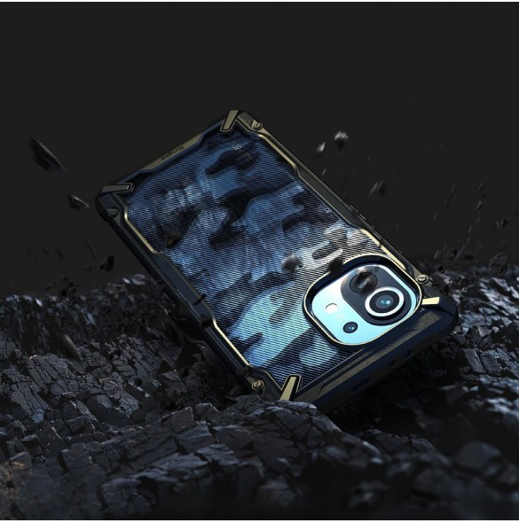 Camo svart och mycket snyggt fodral Xiaomi Mi 11.