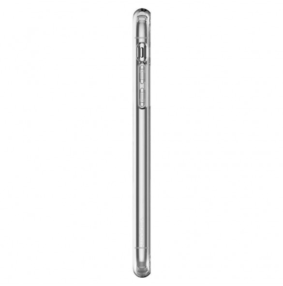 Spigen Liquid Crystal fallet täcker iPhone XR - Genomskinlig