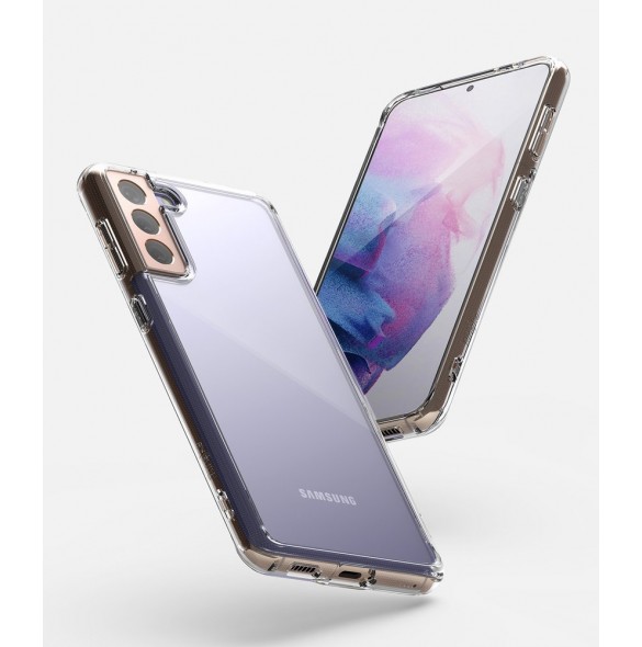 Med detta skal kommer du vara lugn för Samsung Galaxy S21 Plus 5G och väldigt snyggt skydd från Ringke.