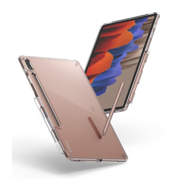 Samsung Galaxy Tab S7 Plus skyddas av detta fantastiska skal.