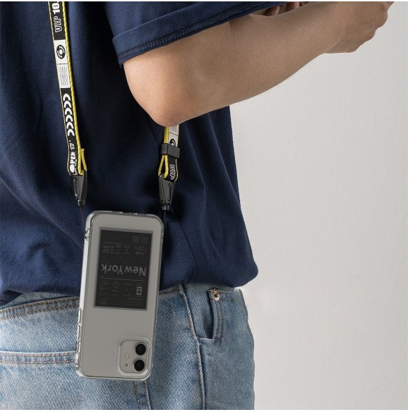 iPhone 12 Mini skyddas av detta fantastiska skal.