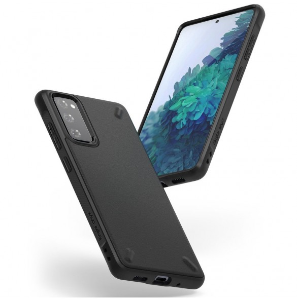 Blå och väldigt snyggt skal Samsung Galaxy S20 FE 5G.