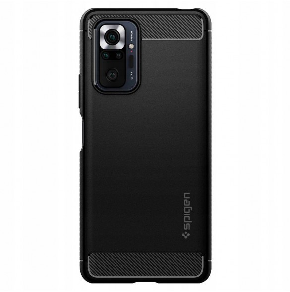 Xiaomi Redmi Note 10 Pro och väldigt snyggt skydd från Spigen.