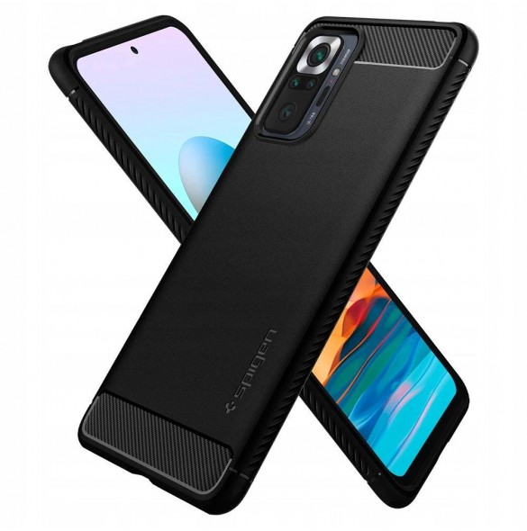 Xiaomi Redmi Note 10 Pro skyddas av detta fantastiska omslag.